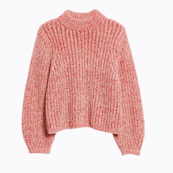 BP Marled Puff Sleeve Comfy Oversized Sweater - Picture 6 of 6